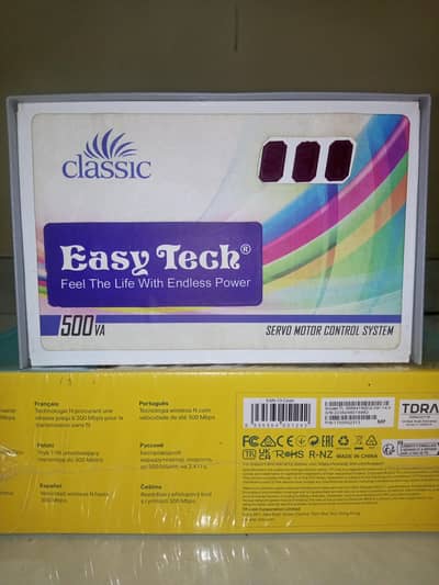 Easy Tech Stabilizer Classic 500VA Servo Voltage