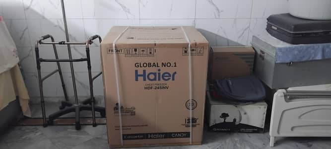 Haier deep freezer hdf-245inv brand new going cheap
