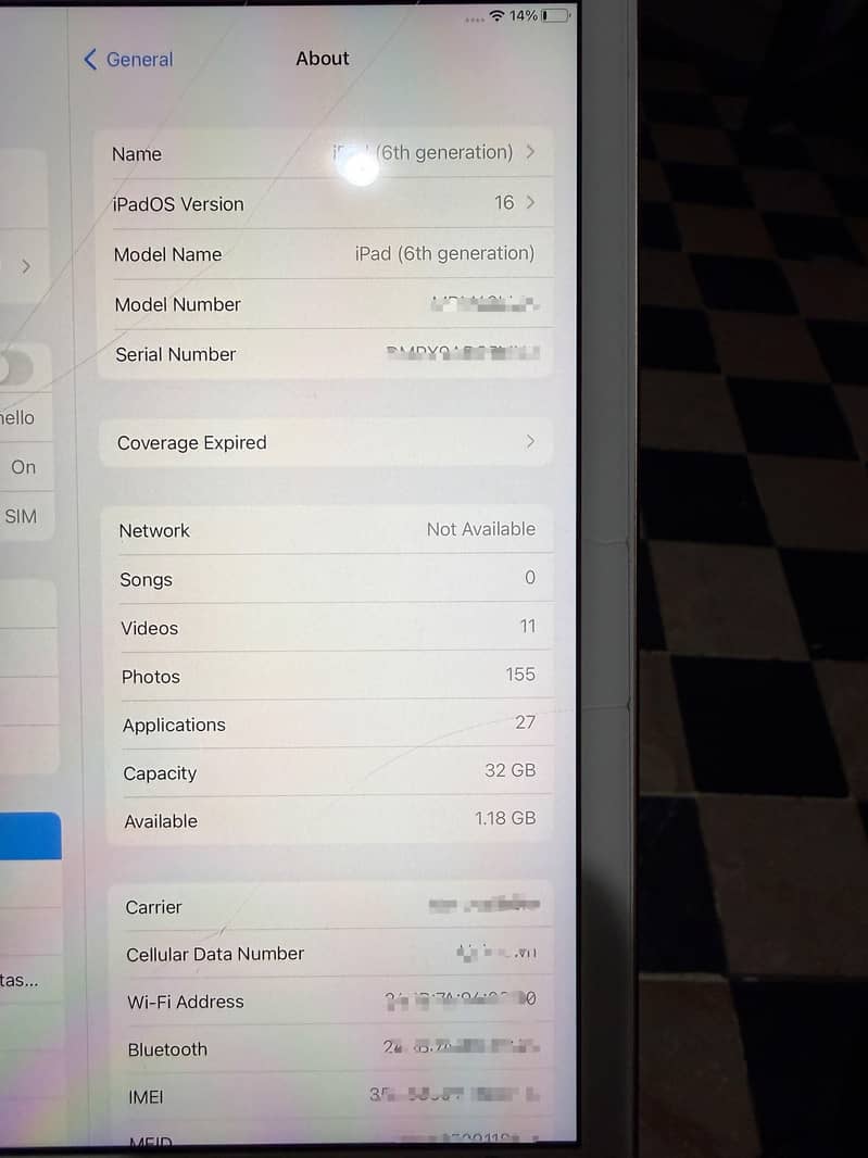 iPad 6th Generation (2018) 1