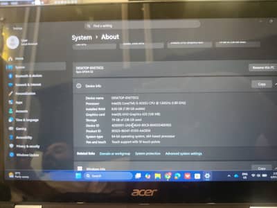 Acer Spin 3 Touchscreen | Core i5 8th Gen | 8GB RAM | 256GB SSD