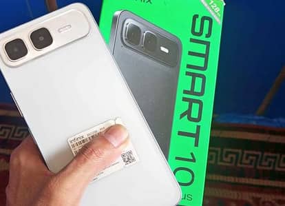 infinix Smart 10 plus A1 condition 6 mah ki warranty
