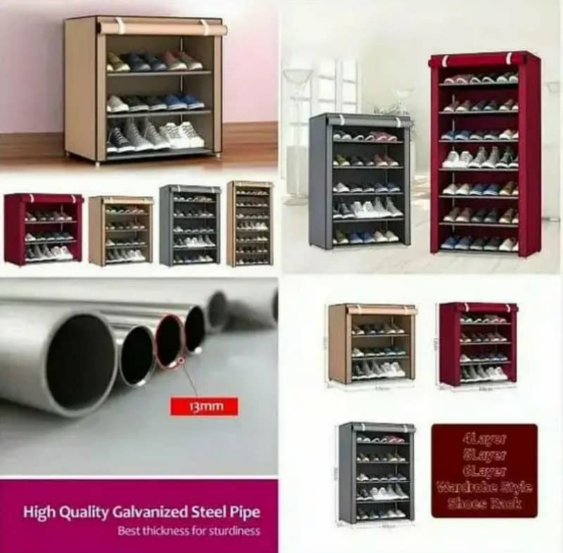 Shoe Rack Dustproof 9