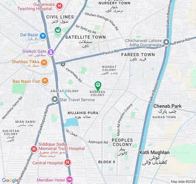 5.75 Marla Commercial Taath Rasheed Colony Bazar No. 03 Gora Door Road Gujranwala for sale