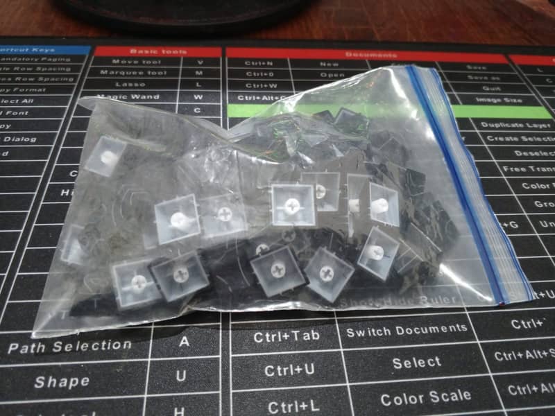 Topographic Double Shot PBT Cracked ShineThrough | Attack Shark G3 Pro 0