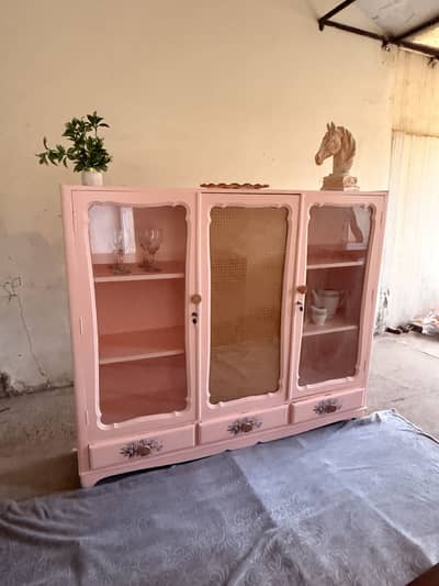 Pure wooden showcase for sale