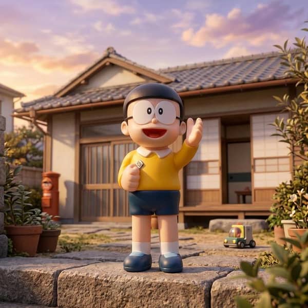 Universal Nobita Cartoon Character Decoration Accessories For Car