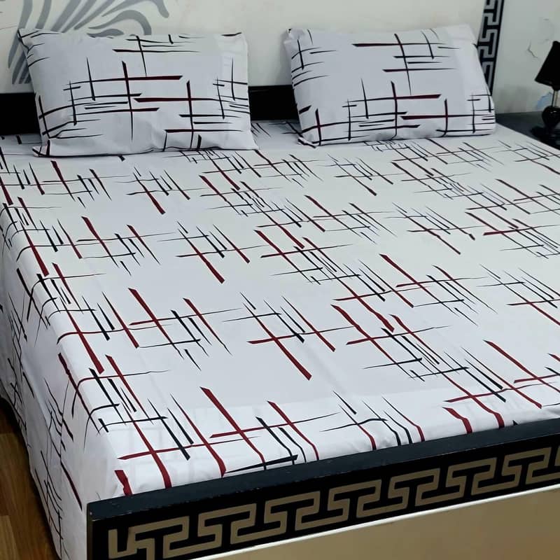 Double Cotton bedsheets 1