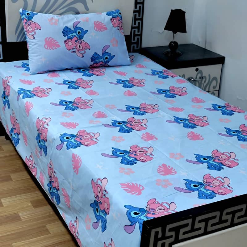 Single cotton bedsheets 1