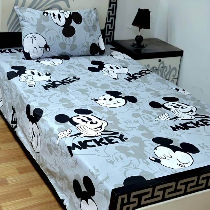 Single cotton bedsheets 2