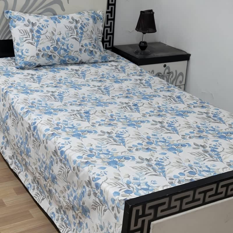 Single cotton bedsheets 9
