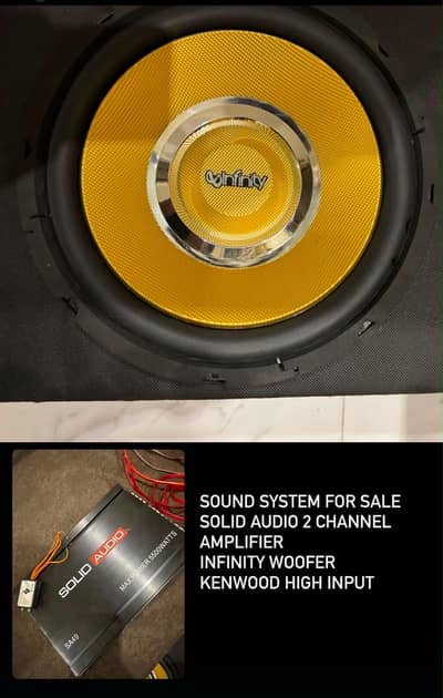 Sound system infinity