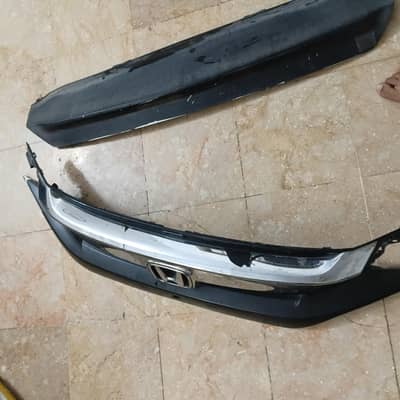 Honda civic front grill and rear bumper diffuser