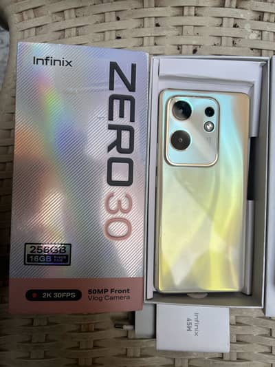 Infinix Zero 30 16GB Ram 256GB Rom 3D Curved AMOLED Display