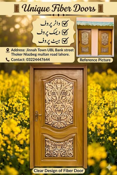 water proof door-semi solid door-single door-double door-custom doors