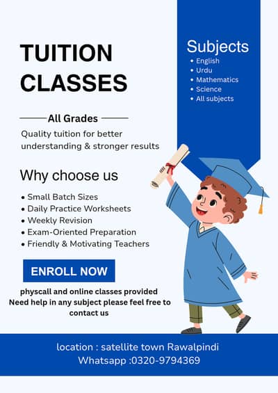 Online and physical tution classes