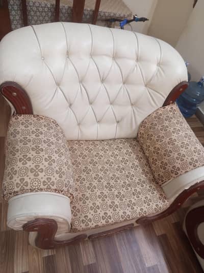 5 x seater  leather Sofa set