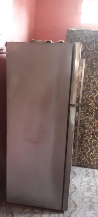 Dawlance refrigerator full size silver grey color no Frost