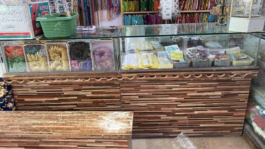 glass counter