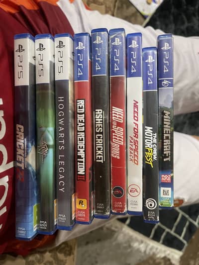 Ps5 and ps4 games