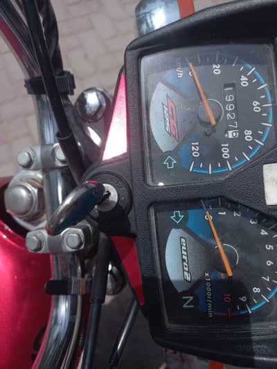 125 Red Colour 2023 model