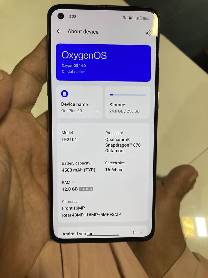 One Plus 9R 0