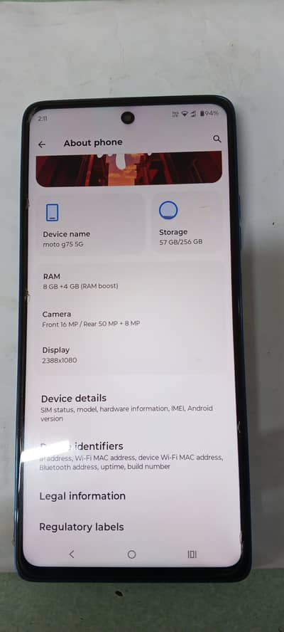 Motorola Moto G75