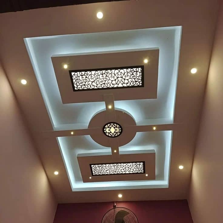 False Ceiling / 2x2 Ceiling / Gypsum False Ceiling 6