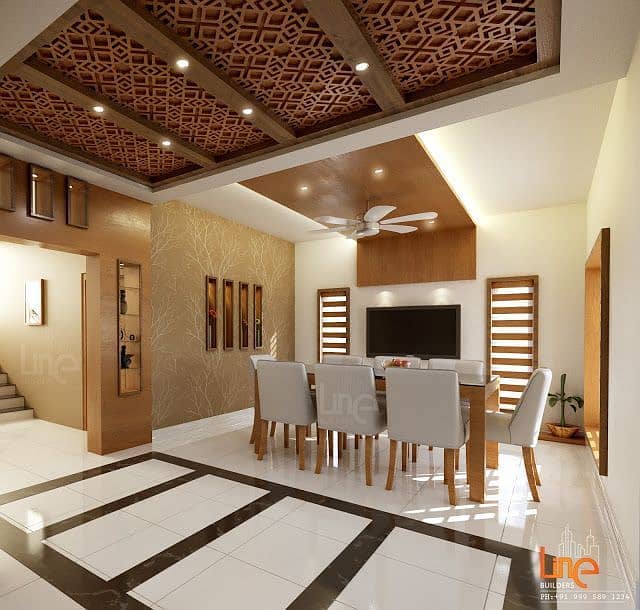 False Ceiling / 2x2 Ceiling / Gypsum False Ceiling 10