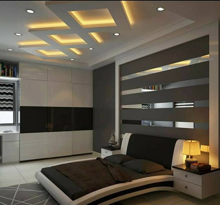 False Ceiling / 2x2 Ceiling / Gypsum False Ceiling 13