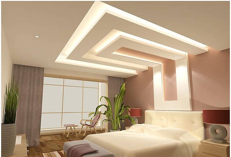 False Ceiling / 2x2 Ceiling / Gypsum False Ceiling 14