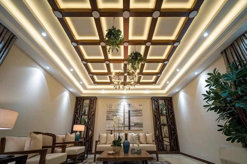False Ceiling / 2x2 Ceiling / Gypsum False Ceiling 15