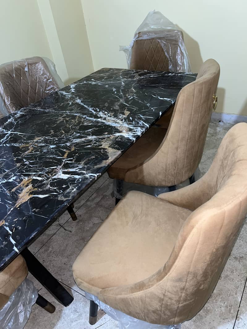 Marble dining table 2