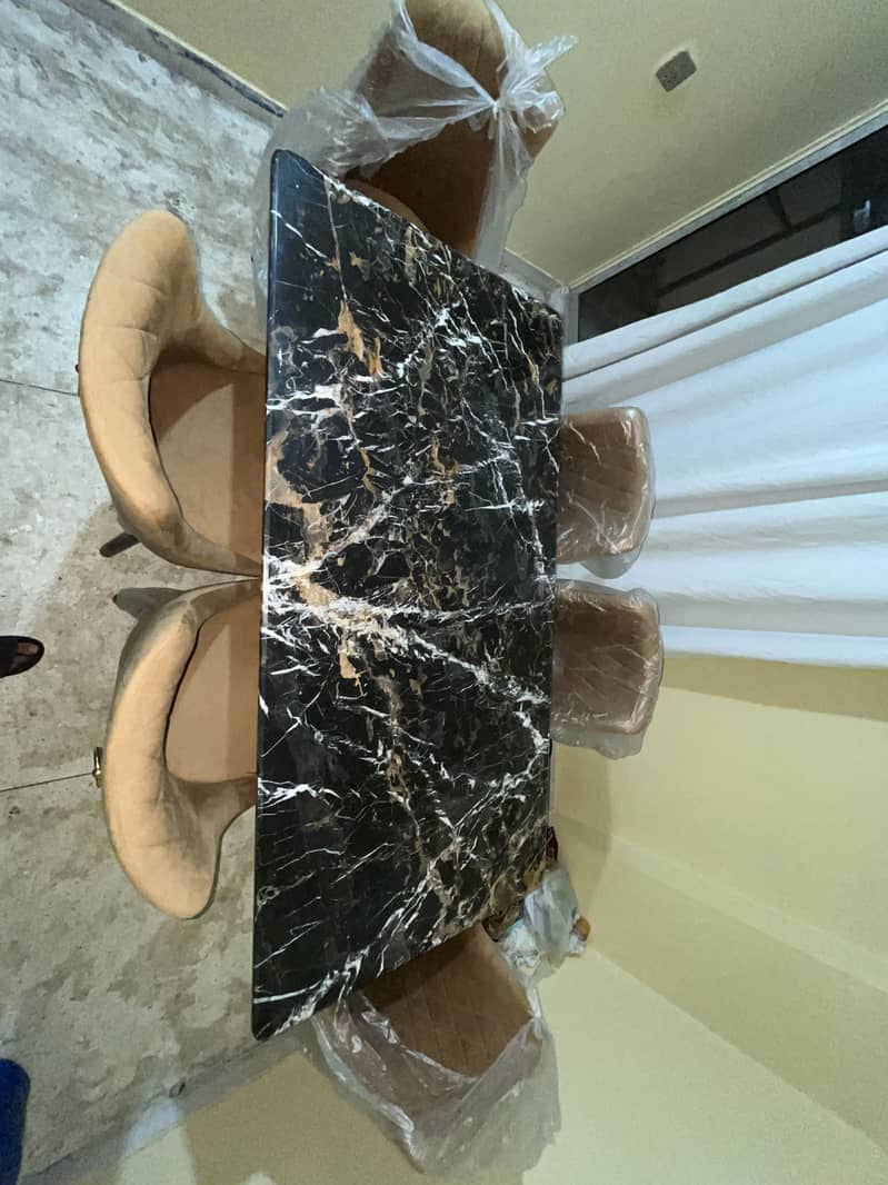Marble dining table 3