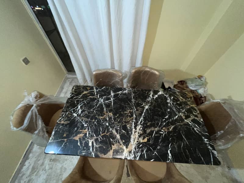 Marble dining table 7
