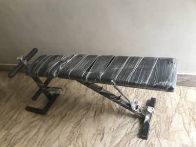 Adjustable Bench Home Gym Set Like new - Weights, Rods & Gym Mat