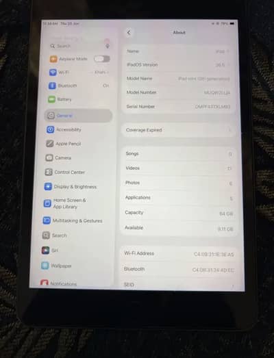 Ipad mini 5 64 gb wifi