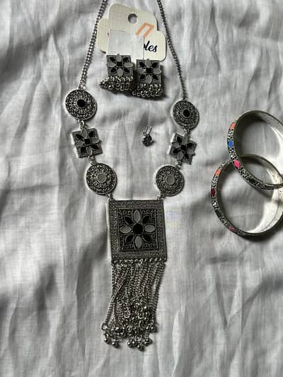 Pathani jewellery set