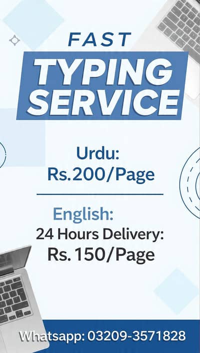 Fast typing/ urdu& english