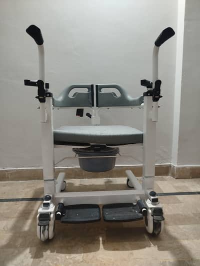 Patient Lift - Transfer Commode Wheelchair