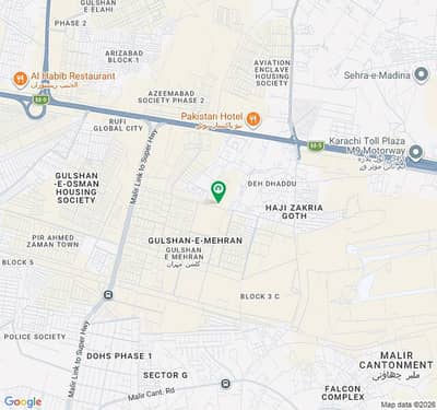 Measuring 1000 Sq Yd Hamdam Cooperative Housing Society Ltd Karachi Near Rangers Head Quarters Jinnah Avenue