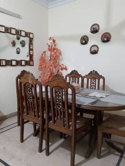 Newly renovated 3 bed drawing lounge ground floor portion for rent tiled flooring America kitchen tiled washrooms 24 hours water and electricity