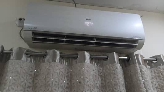 HAIER 1.5TON INVERTER CRYSTAL MODEL WORKING CONDITION 03281010987