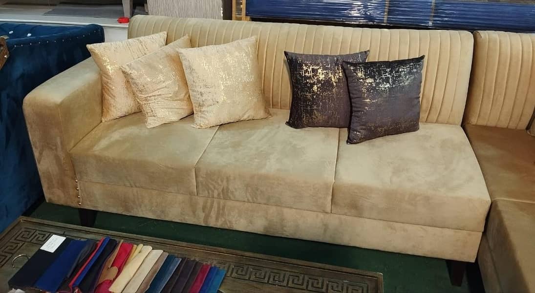 L shape sofa set 0