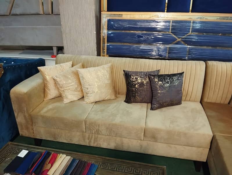 L shape sofa set 3