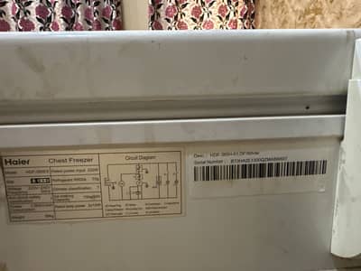 Freezer double door for sale