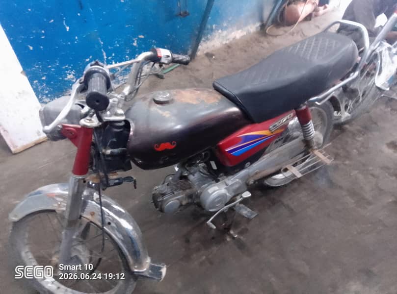 Honda cd 70 2008 model Rawalpindi register copy and biometric avilab 3