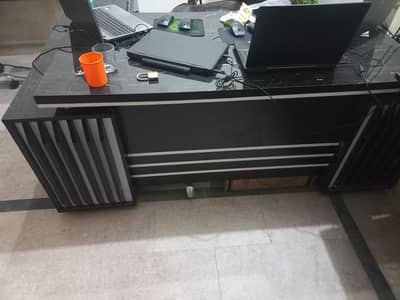 Large table with 6 chairs