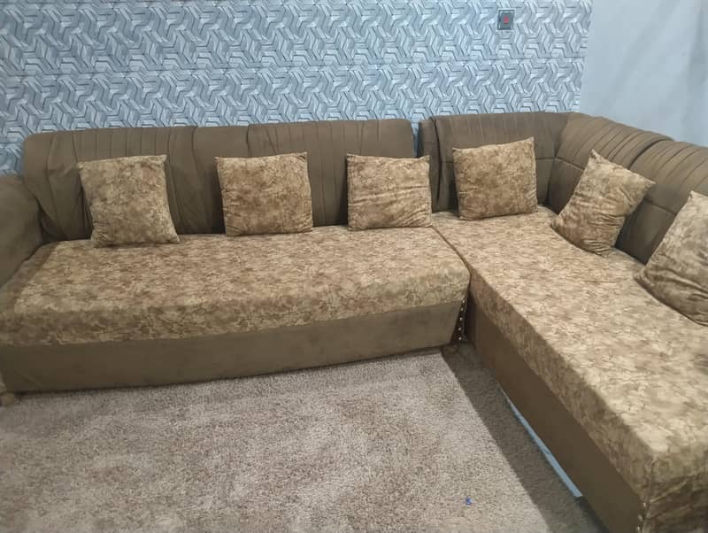 L shape sofa 2