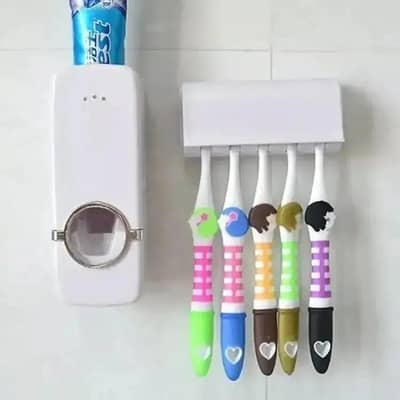 Thoothpast despenser with wall Holder  Whatsaap 03195218811