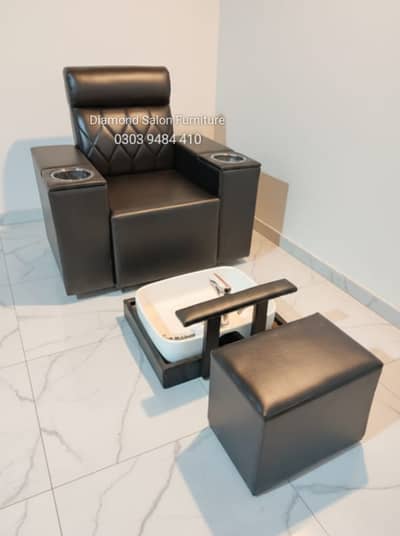 Parlour Chair/Trolley/Massage Bed/Pedicure unit/Barber/Saloon Chair